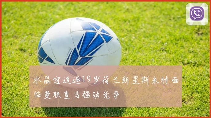 水晶宫追逐19岁荷兰新星斯米特面临曼联皇马强劲竞争